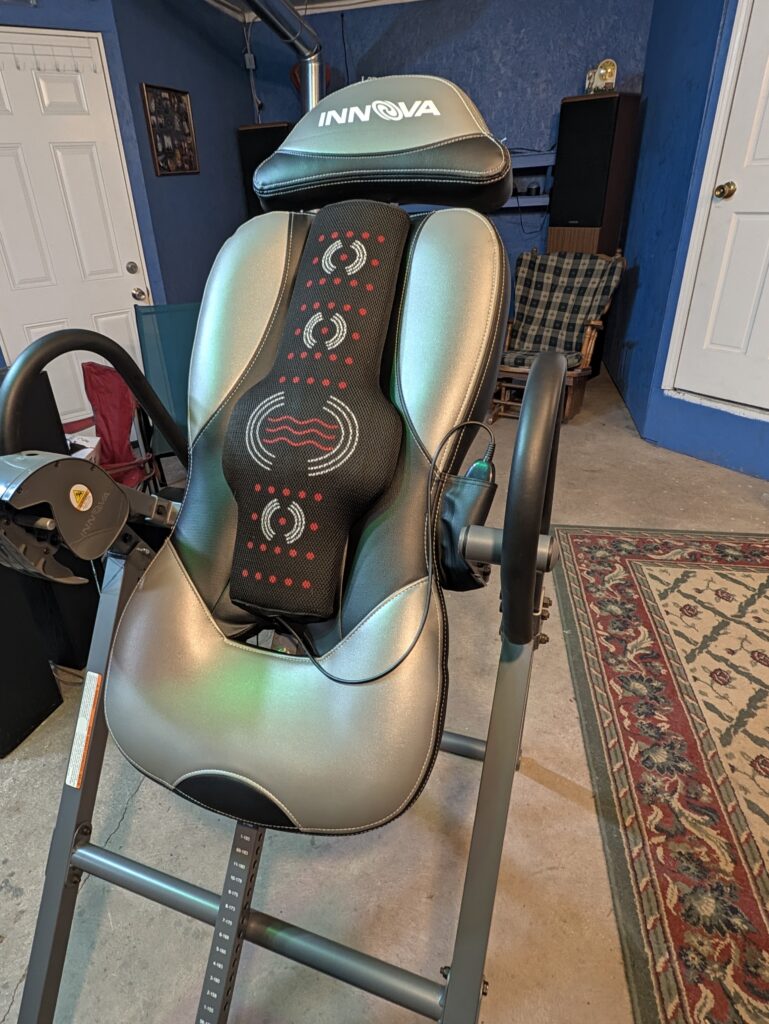 Innova ITM5900 Heat & Massage Inversion Table – Like New